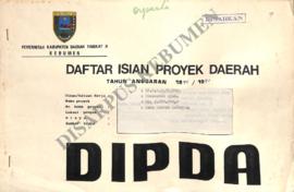 DIPDA Proyek bagian pendapatan obyek wisata Waduk Sempor untuk Koperasi PISKS Sempor